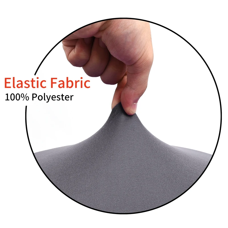 Чехол для барного стула эластичный чехол из полиэстера однотонный украшение