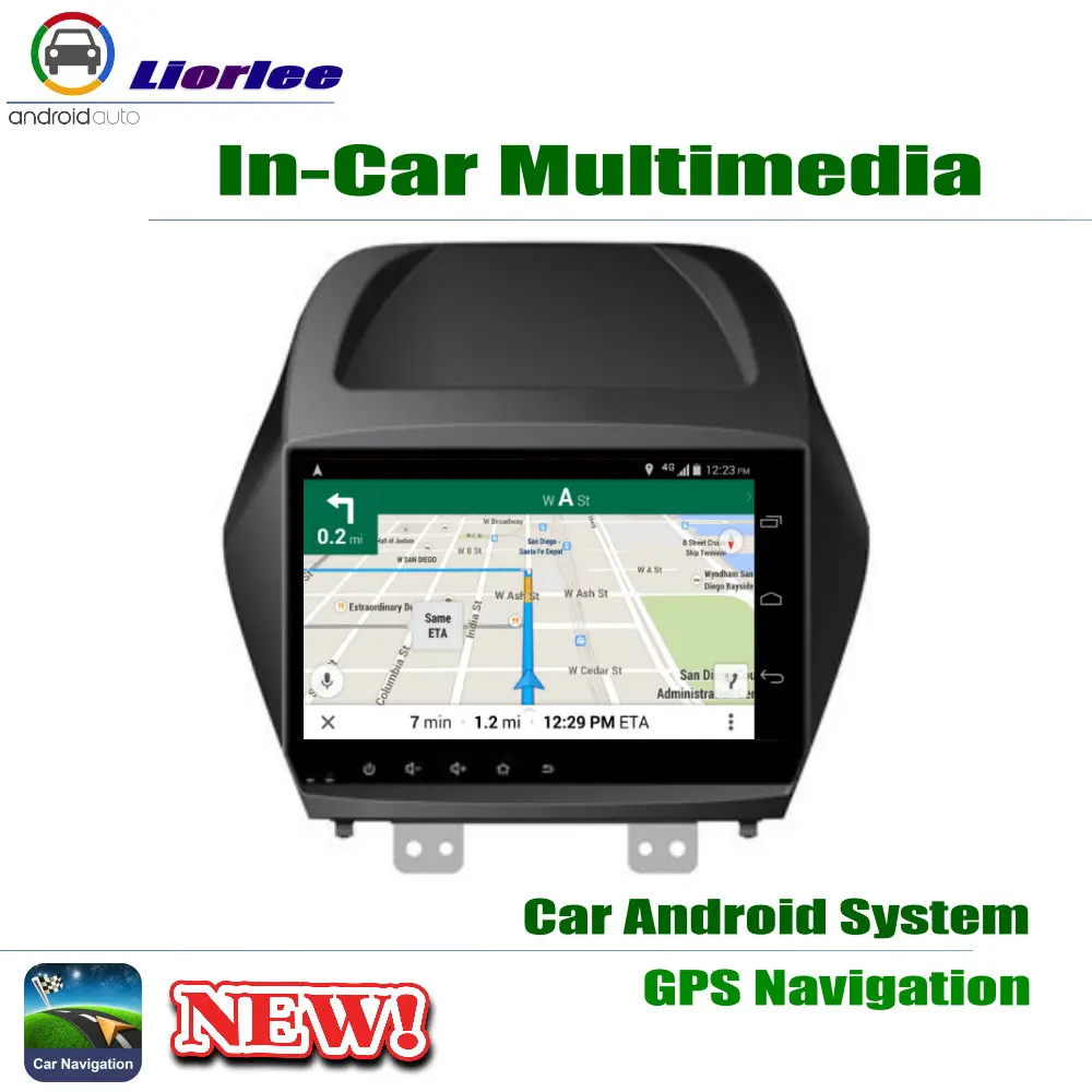Carplayer Android Core A53 PX5 9 &quotIPS ЖК экран для Hyundai Tucson / iX35 2009 ~ 2015 радио плеер GPS Navi