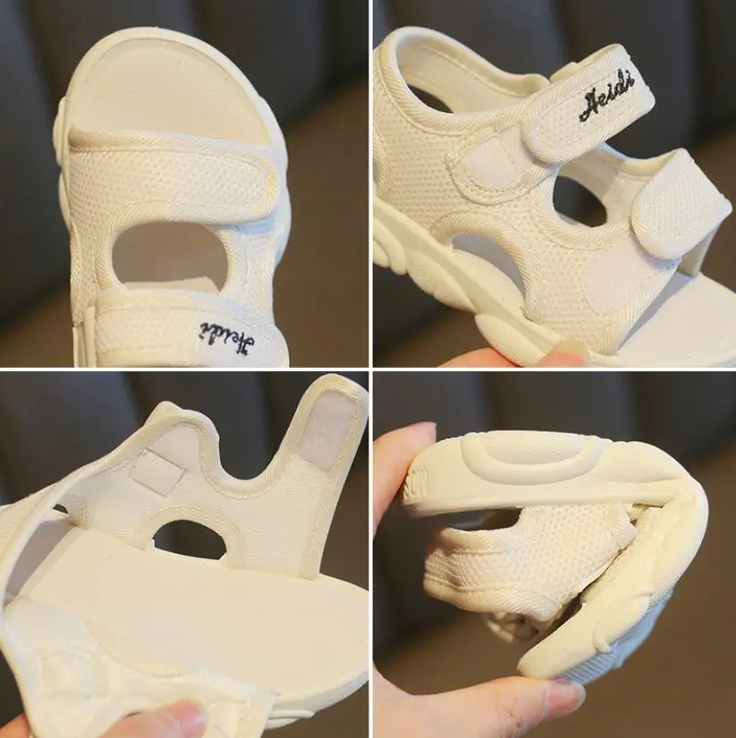 

New Summer Children Shoes Boys Soft Soles Beach Shoes Male Baby Baotou Anti-kick Children's Sandals Princepard Summer Sandals