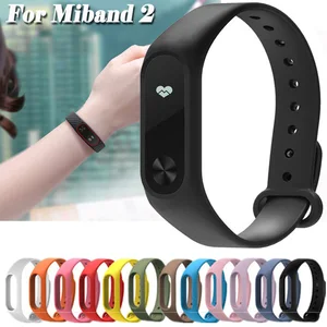 Модный резиновый ремешок для Xiaomi Mi Band 2, силиконовый спортивный ремешок для Miband 2, сменный Браслет для наручных часов