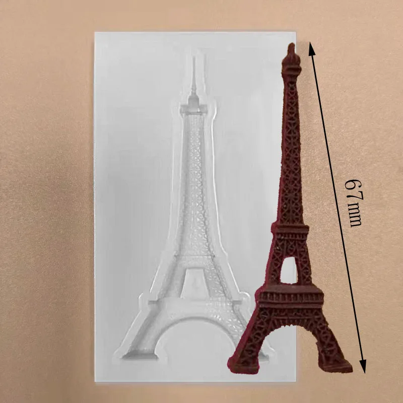 

Paris Tower Silicone Mold DIY Fondant Chocolate Cake Decoration Tool Chewing Gum Mold