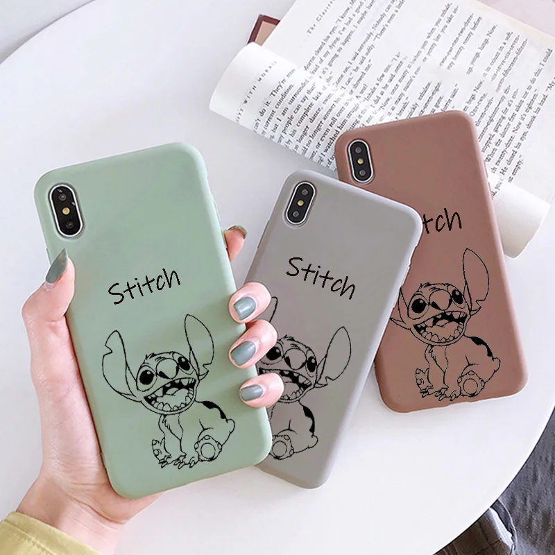 Роскошный чехол с аниме стичем для XiaoMi Mi A3 9 8 Pro SE Lite 6 A1 A2 силиконовая Мягкая задняя