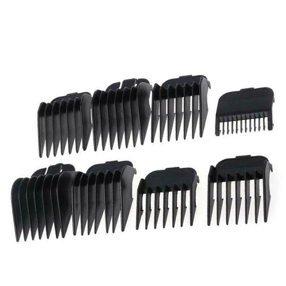 

8pcs Hair Clipper Guide Limit Comb Trimmer Guards Attachment 3-25mm Styling Assistance Barber Tool Replacement Supplies