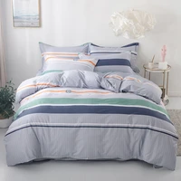 new 100 pure cotton bedding set home textile king queen twin size bedding clothes set 1 bed cover 1 bed sheet 2 pillowcases