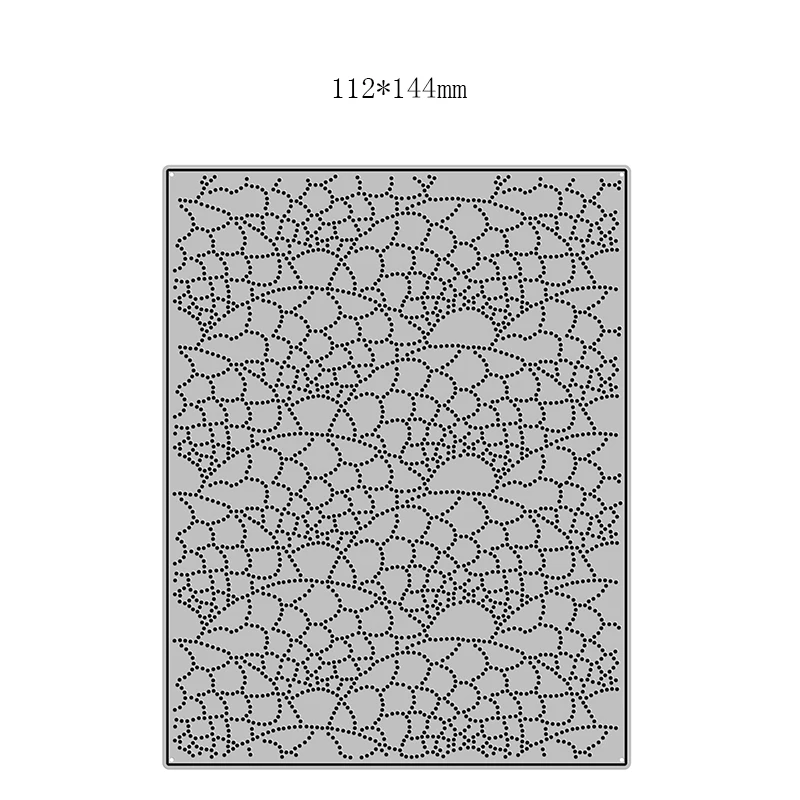 

New Spotted Fish Scales Arch Craft Embossing Mold 2021 Metal Cutting Dies for DIY Decor Scrapbooking Album Card Making No Stamps