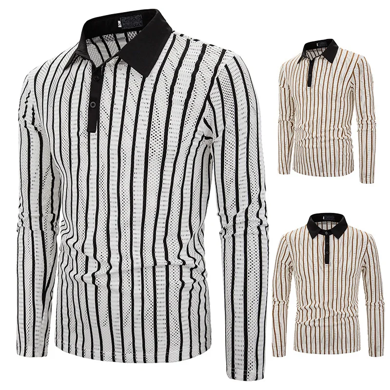 Поло с длинным рукавом для мужчин 2020 новая весенняя мужская одежда распродажа