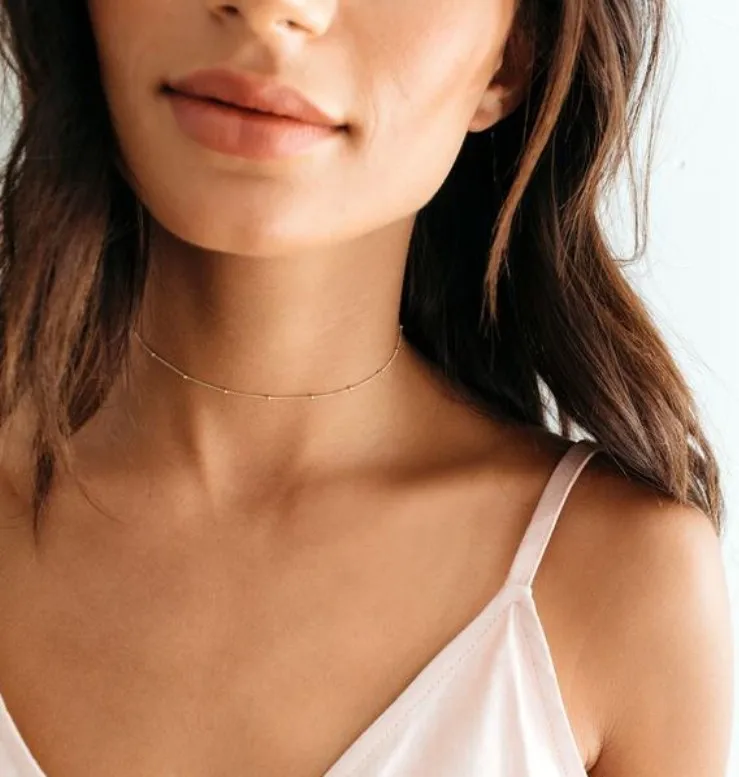 New Bohemia Moon Star Vintage Multilayer Crystal Pendant Necklace Fashion Gold Color Chain Boho Simple Choker Necklaces Jewelry