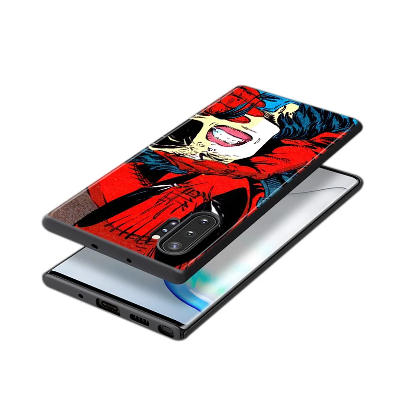 

Marvel Avengers Super Hero Deadpool For Samsung Galaxy S21 S20 FE Ultra S10 Lite S9 S8 Plus S7 S6 TPU Silicone Black Phone Case