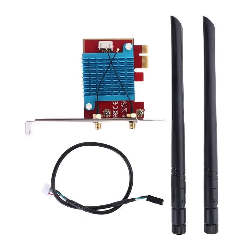 Сетевая мини-карта PCIE-1X-M.2 NGFF-Ekey беспроводная Wi-Fi поддержка Bluetooth | Компьютеры и