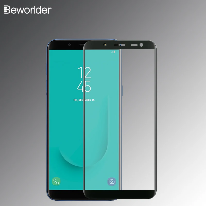 Стекло для Samsung Galaxy A6 Plus 2018 полноэкранная защита закаленные очки A6S + стеклянная