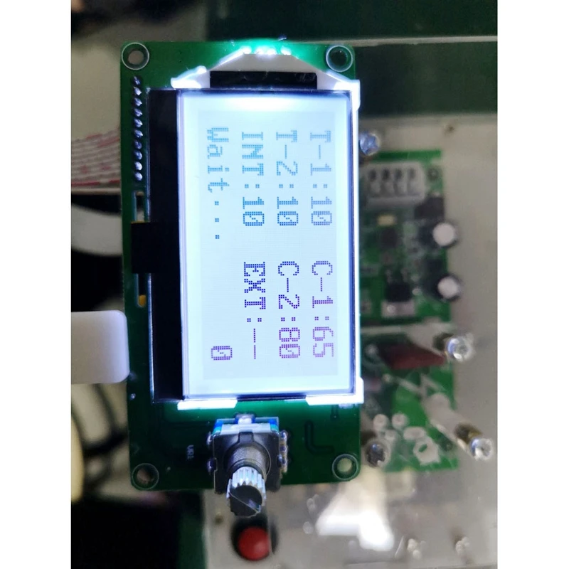 

40A Lcd Display Digital Double Pulse Encoder Spot Welder Welding Machine Transformer Controller Board