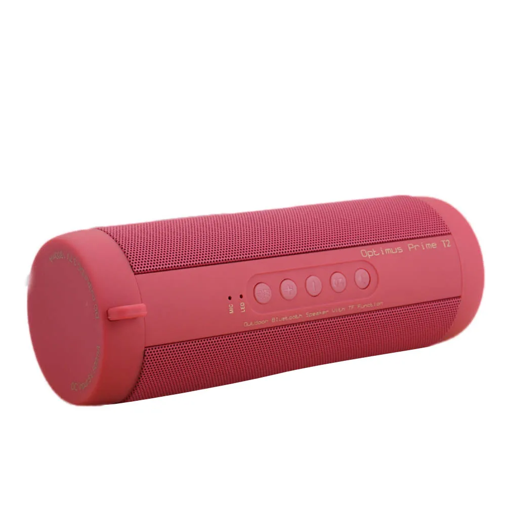 Outdoor Waterproof Column Speaker Wireless Bluetooth Speakers Support FM Radio TF Mp3 Player For Mobile Phone#H25