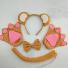 Юбка-пачка с бантом и лапами для мальчиков и девочек