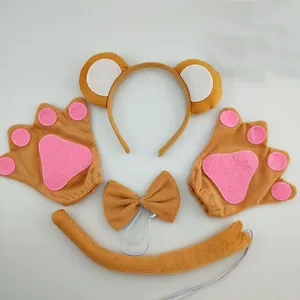 Юбка-пачка с бантом и лапами для мальчиков и девочек