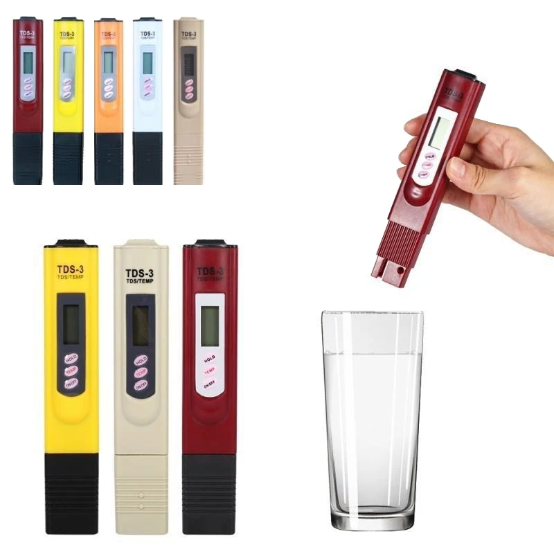 

New Protable LCD Digital PH Meter Pen of Tester Accuracy 0.01 Aquarium Pool Water Wine Urine Automatic Calibration Measuring