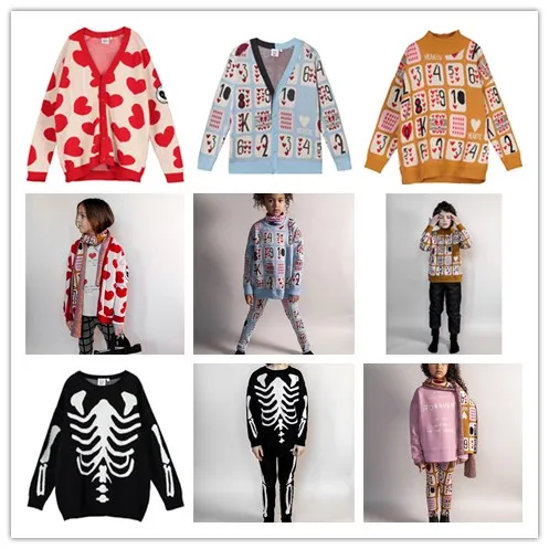 

Осенний свитер для мальчиков, с принтом