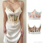 Женский корсет с принтом в виде ангела, эластичный корсет, Корректирующее белье для талии