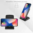 Зарядка 3,0 Быстрая зарядка для IPhone 11 12 8 10 X XS XR Samsung S20 S10 S6 S7 S8 HUAWEI 2 катушки QI Беспроводное зарядное устройство 10 Вт Быстрая зарядка