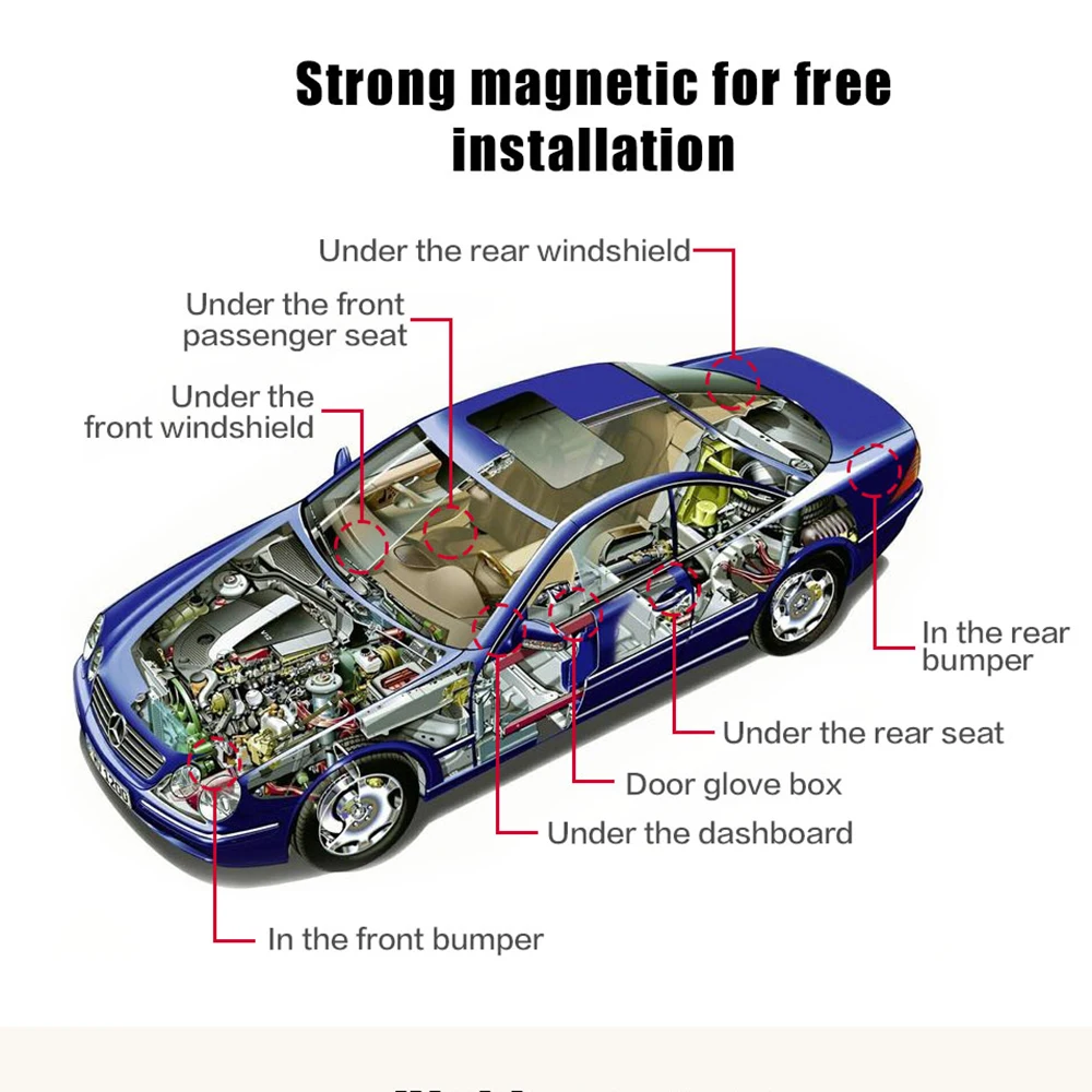 4G Портативный GPS трекер Забавный Авто LK900B 10000 мА/ч активов gps мощный magnetc локатор с