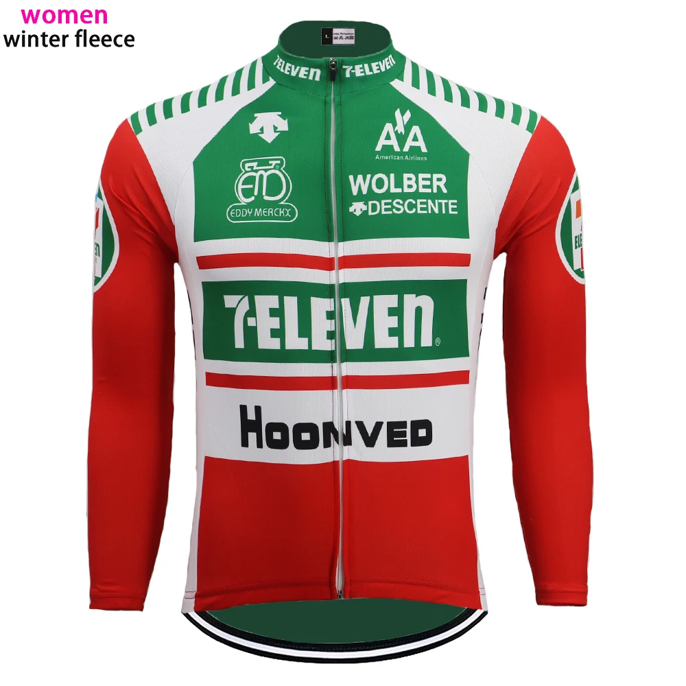 long cycling Новая женская зимняя флисовая велосипедная футболка с длинными рукавами ropa ciclismo, велосипедная куртка, теплая велосипедная Одежда MTB - Цвет: long cycling