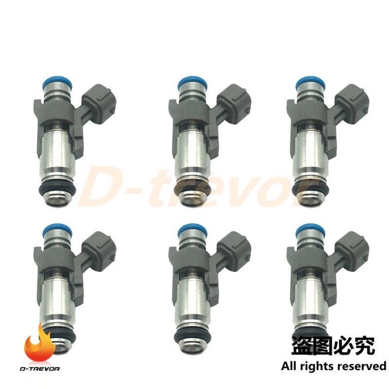 6 шт. оригинальная Топливная форсунка для Peugeot 206 207 307 Citroen C3 C4 1 4 Chery QQ0.8 IPM018