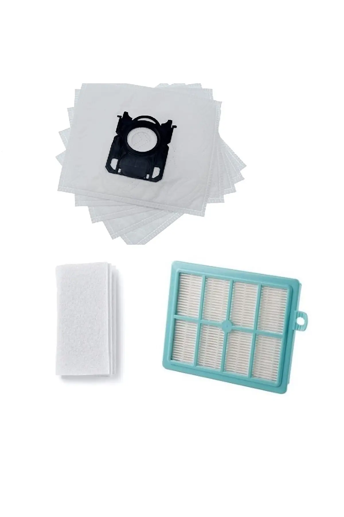 

MHK Parts Ultra Silencer Eus8anmat Dust Bag 20 Pcs + Hepa Filter Set