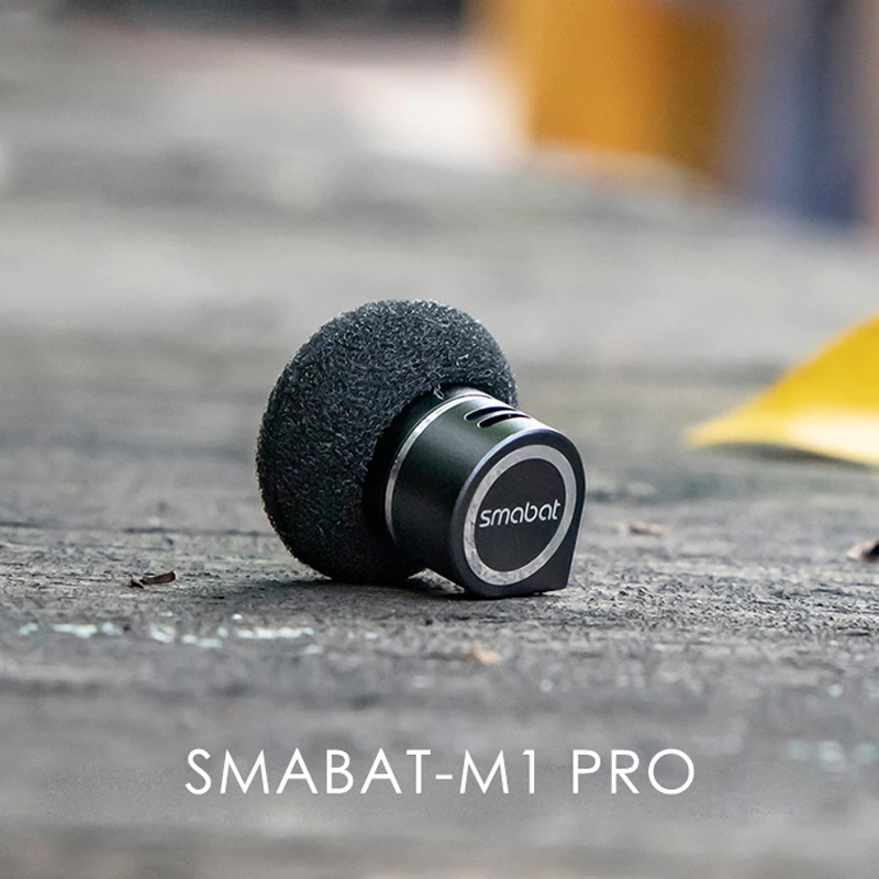 Smabat M1 Pro вкладыши наушники HiFi металла с ЧПУ 14 2 мм Динамический драйвер блок Sub