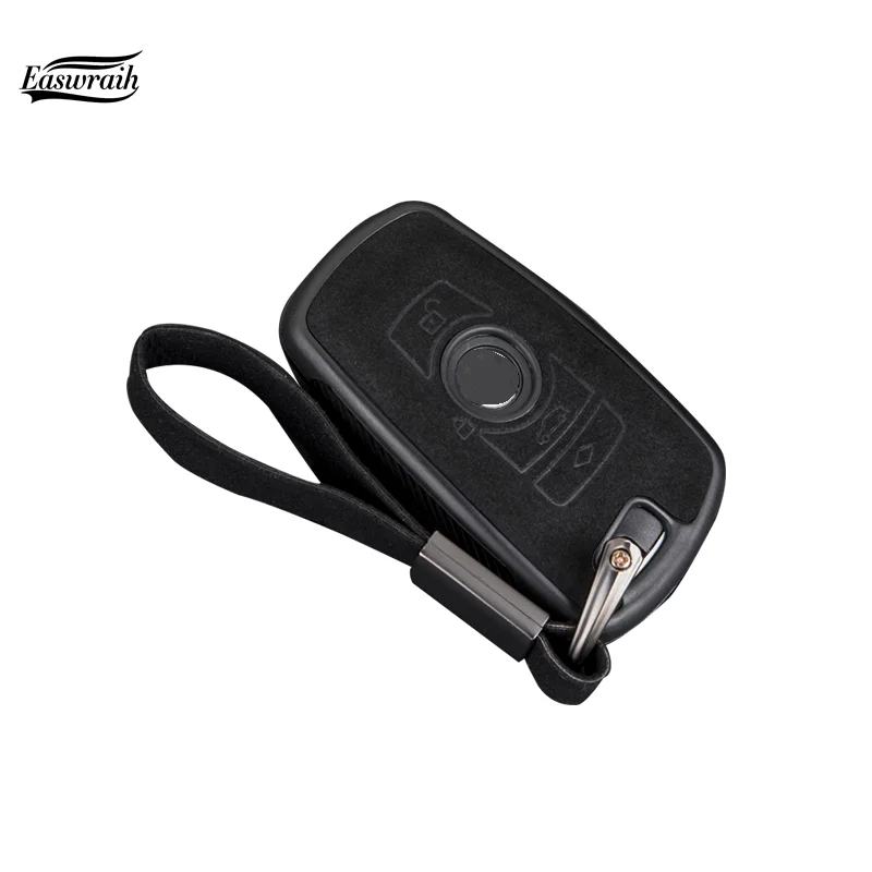 Автомобильный замшевый кожаный чехол брелок держатель для BMW X1 F48 X3 X4 X5 X6 F30 E90 E46 E34