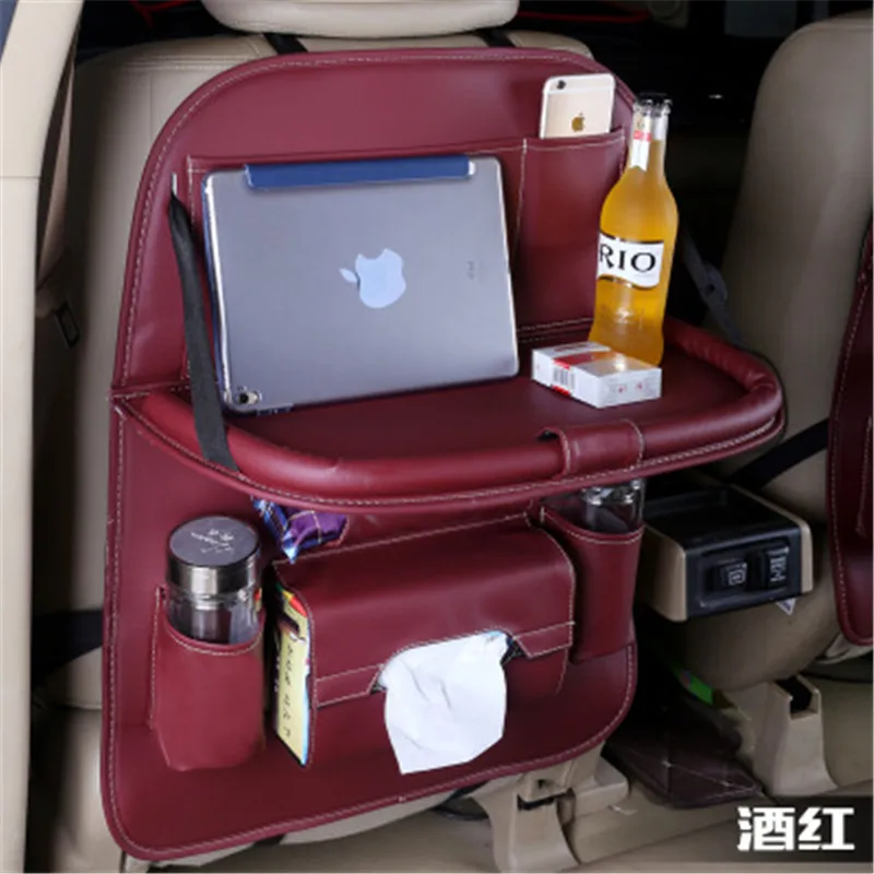 50*65CM Car Backseat Storage Bag Organizer Multi-Pocket Table Tray Pad Phone Cup Tissue Drink Umbrella Holder Box Foldable Shelf |