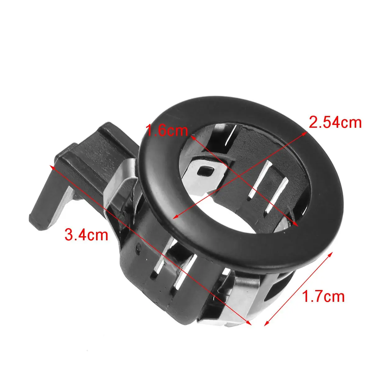 

1pcs Black PDC Parking Sensor Retainer For Honda Motor For 39681-TL0-G01ZD