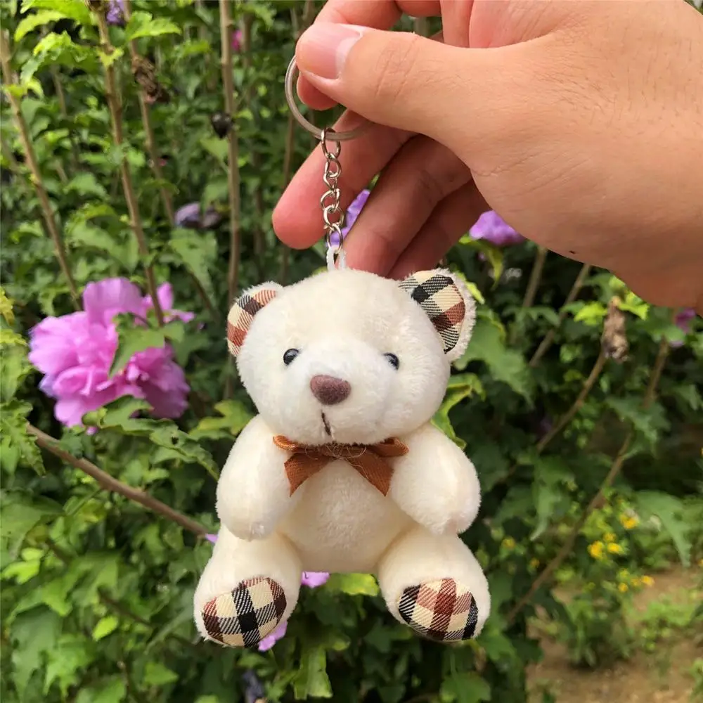 10 шт. плюшевый Маленький Мишка Игрушки соединены с кулоном Медвежонок PP милые
