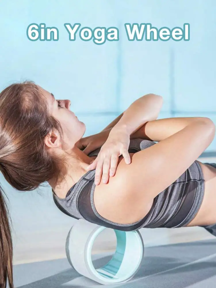 Йога Пилатес круг TPE ролик для фитнеса Колесо назад тренировочный инструмент