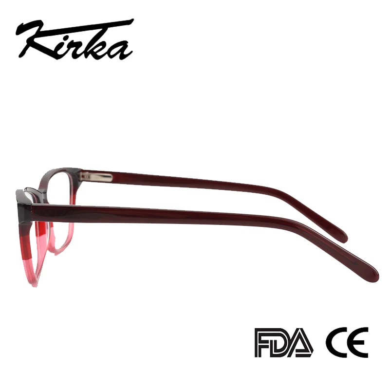 Новинка от Kirka ацетатные винтажные женские оптические оправы модные цветные очки