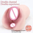 Реалистичная искусственная вагина для мастурбации, карманный мастурбатор для мужчин