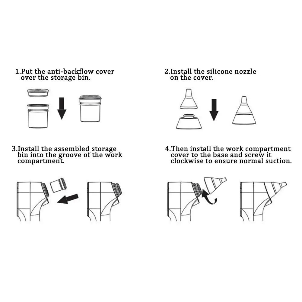 Аспиратор для носа Очиститель ребенка Модернизированная версия Электрический