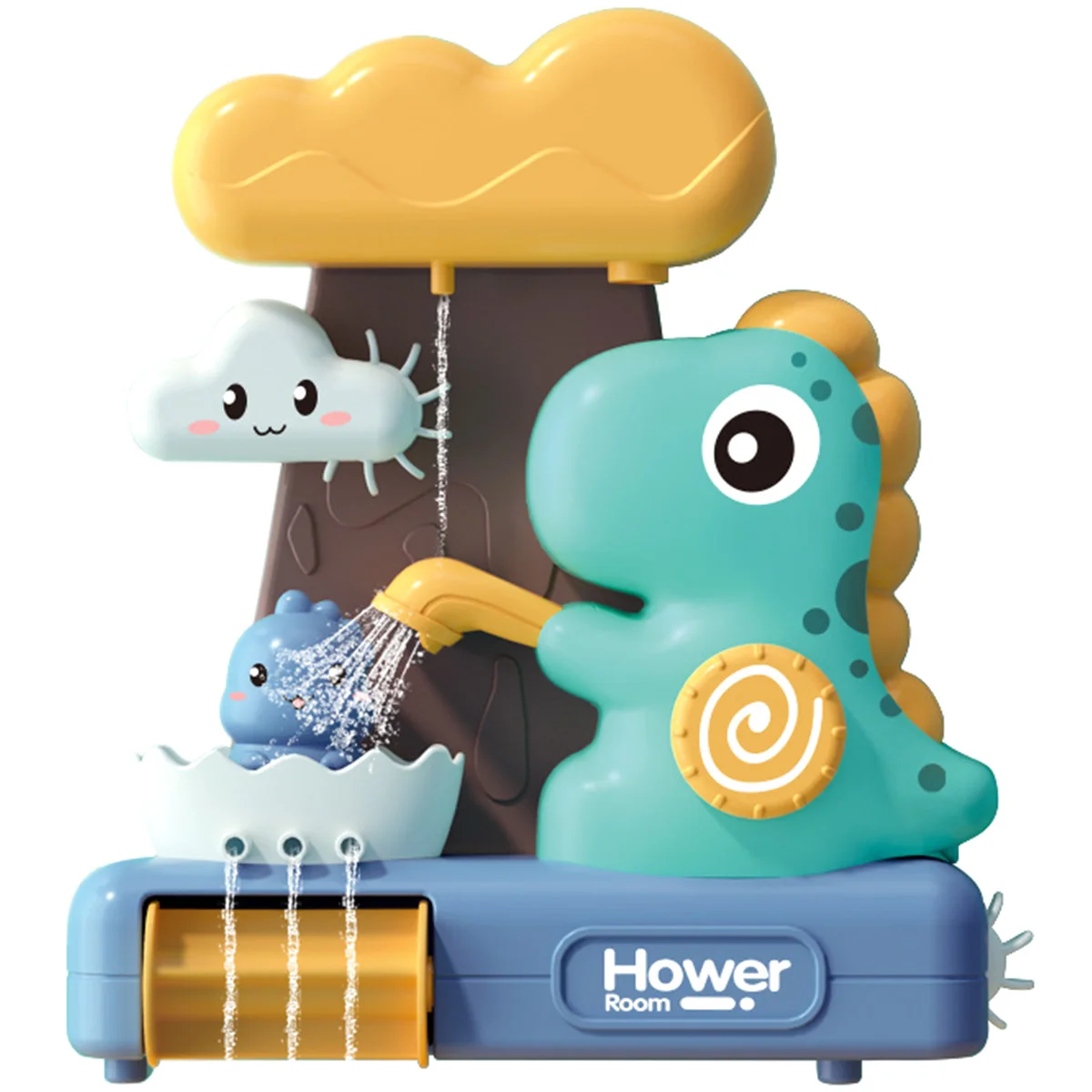 

Игрушка «Водопад» для ванной с 3 присосками, игрушка для ванны с колесами для воды, для улучшения мелких навыков, для моторики, ветряная мель...