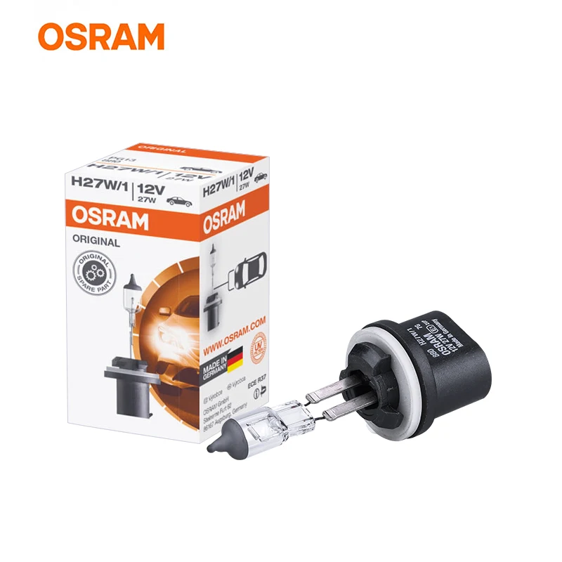 Автомобильные противотуманные фары OSRAM для замены H7 H11 H27 880 881 27 Вт 55 Вт 12 В, водонепроницаемый автомобильный противотуманный светильник, лампы без ошибок, автомобильный Стайлинг 1 шт