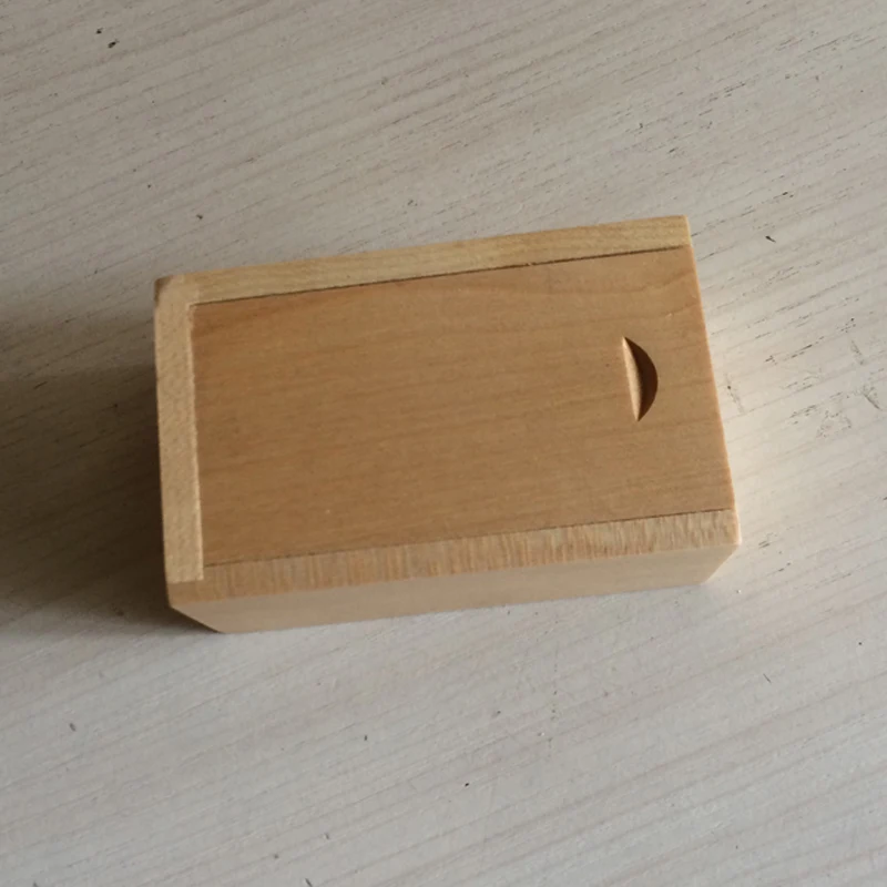 5 шт. деревянная упаковочная коробка без логотипа с магнитом прямоугольная