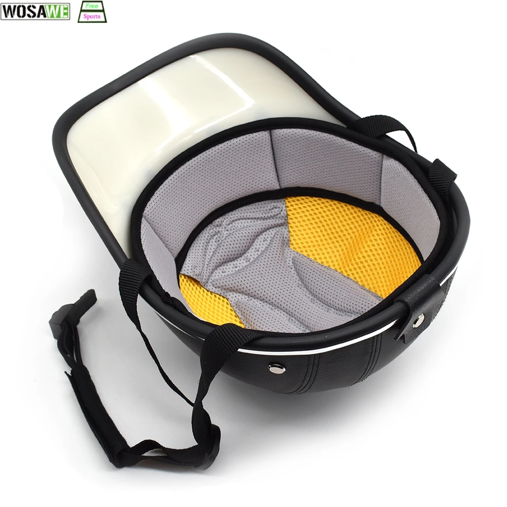 WOSAWE защитный шлем из искусственной кожи Бейсбол Кепки Велоспорт электрический