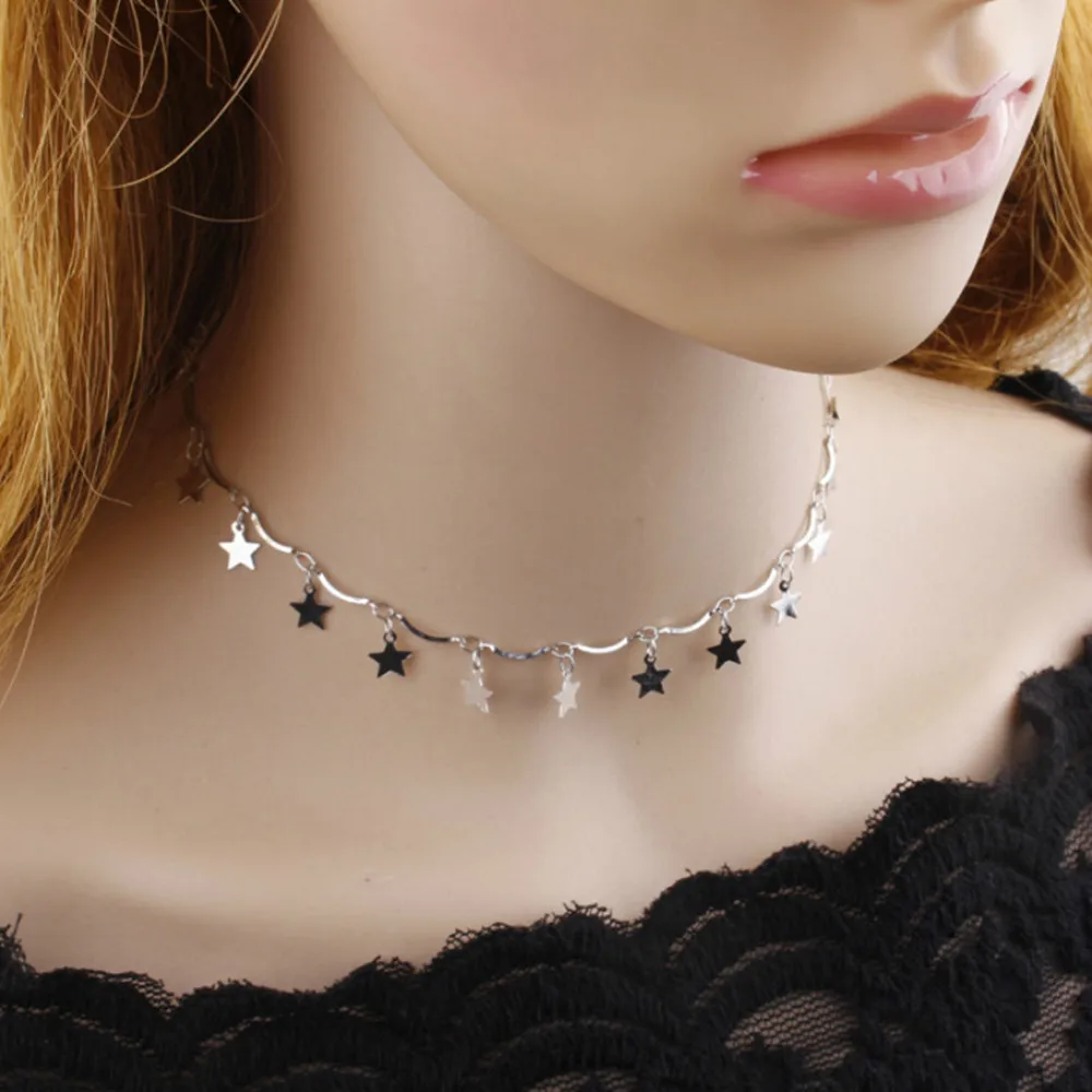 Женское модное ожерелье чокер в стиле бохо цепочка золотого цвета подвески макси