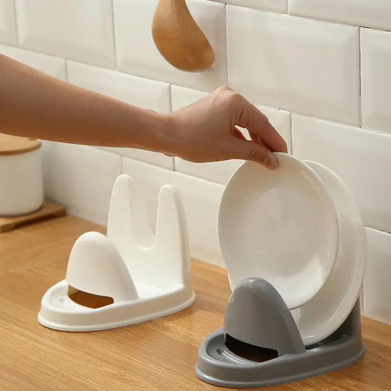 Новый органайзер для кухни полка крышки кастрюли пластиковый держатель ложки