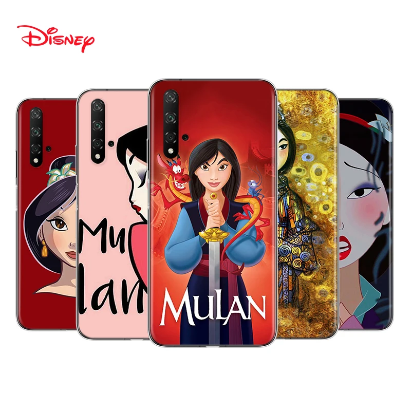 

TPU Silicone Cover Mulan Princess For Honor 30 30S V30 V20 9N 9S 9A 9C 20S 20E X10 20 7C Lite Pro Plus Phone Case