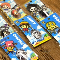 one piece robin chopper nami usopp brook luffy q version mini action figure ornaments toys phone charms