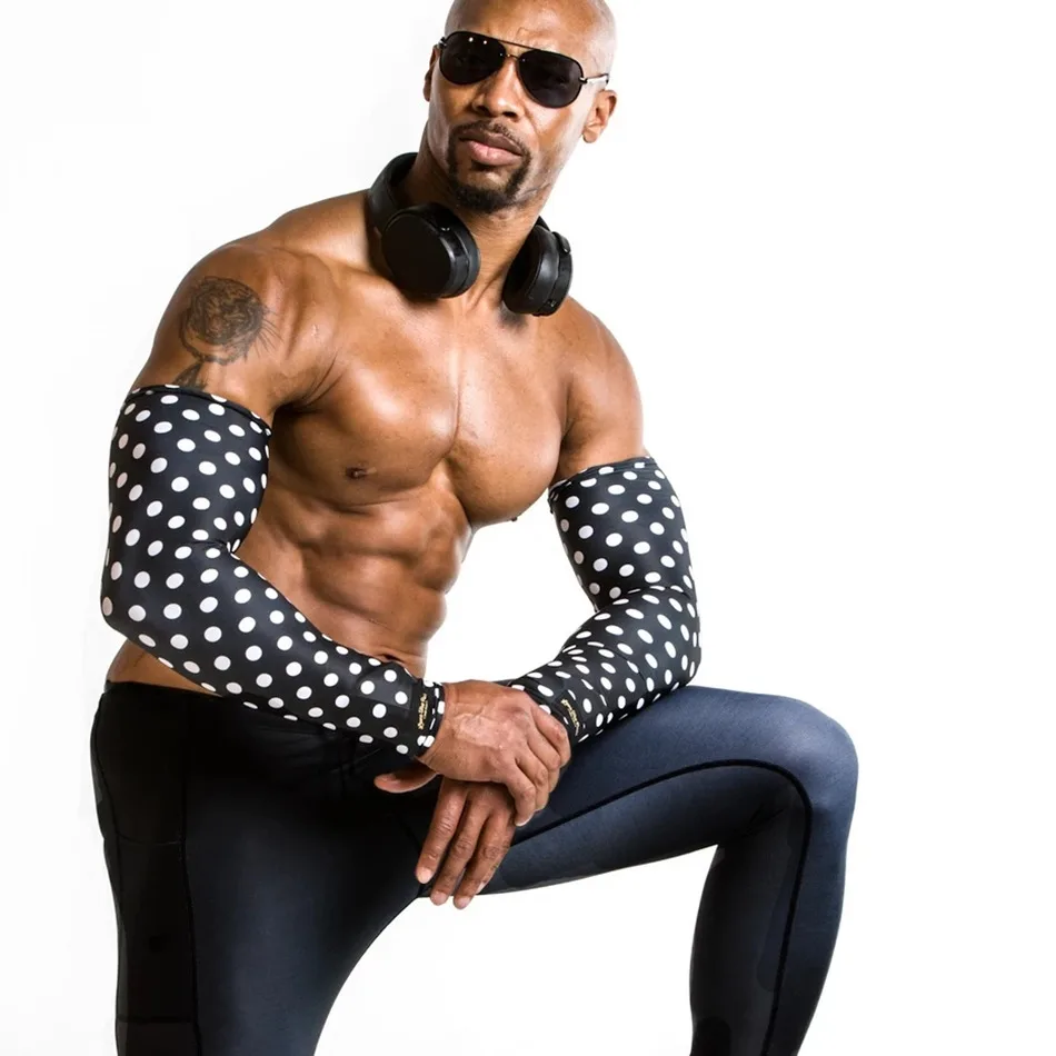 Лето любовь боль прохладный и дышащие велосипедные рукава для защиты рук с