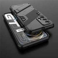 for oppo realme x7 max 5g case shockproof bumper bracket stand holder full protect armor back phone cover realme x7 max 5g case