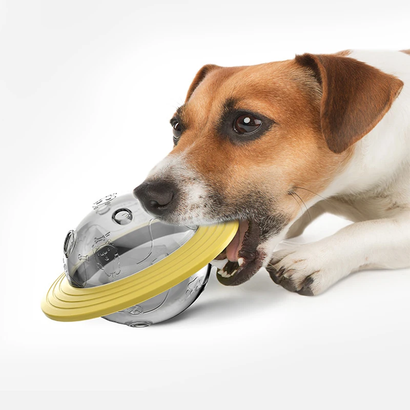 1 шт. игрушки для домашних животных собак от тряски медленная подача пищи мяч