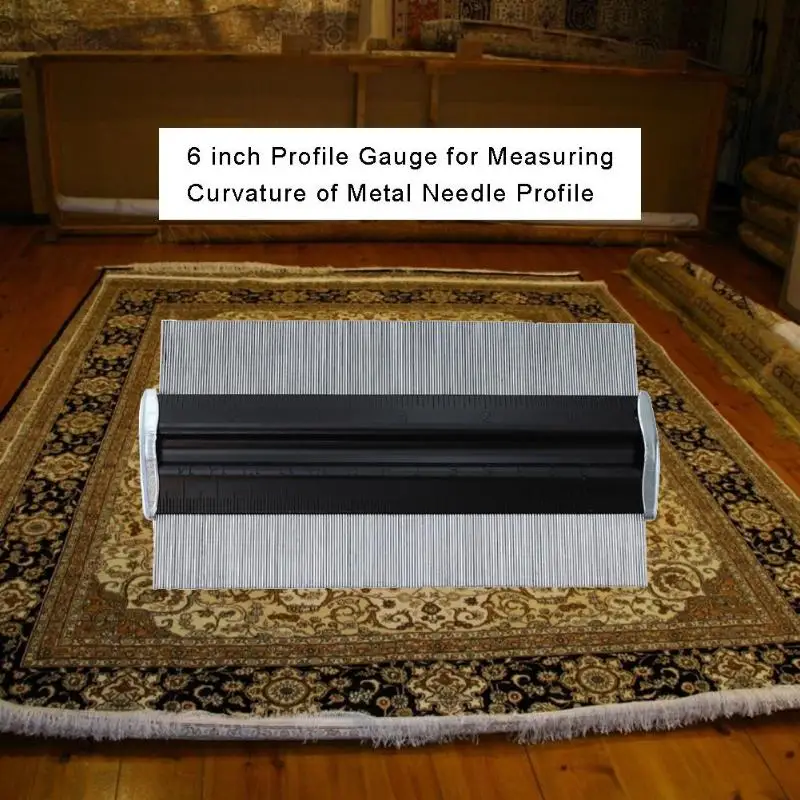 6 дюймов металлический Сталь иглы профиль датчик в клеточку измерены ненатянутом