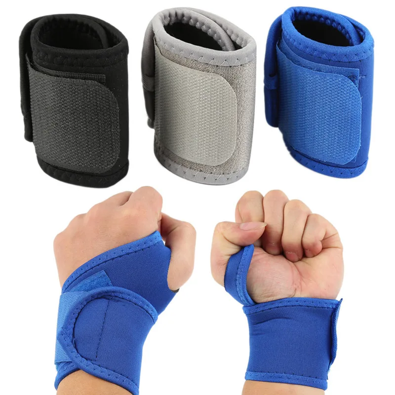 

Outdoor Training Breathable Wrist Bracers Gym Basketball Weight-Lifting Horizontal Bar Anti-Sprain Sports Wrist Guard