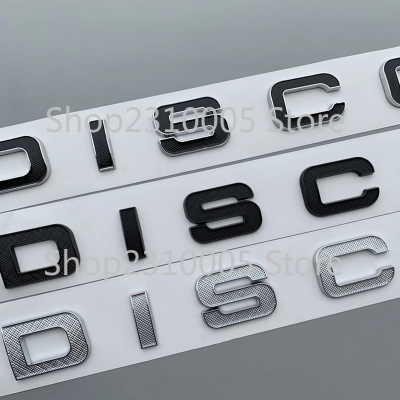 Двухцветный знак с буквами и эмблемой стильная наклейка на капот багажник