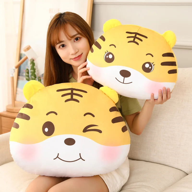 

40-55 см Мягкая Милая Толстая круглая Женская Мягкая Милая мультяшная подушка в виде животного подарок для детей детские подарки